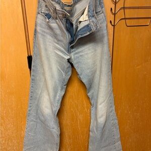 Levi's Light Blue Baggy Bootcut Jeans